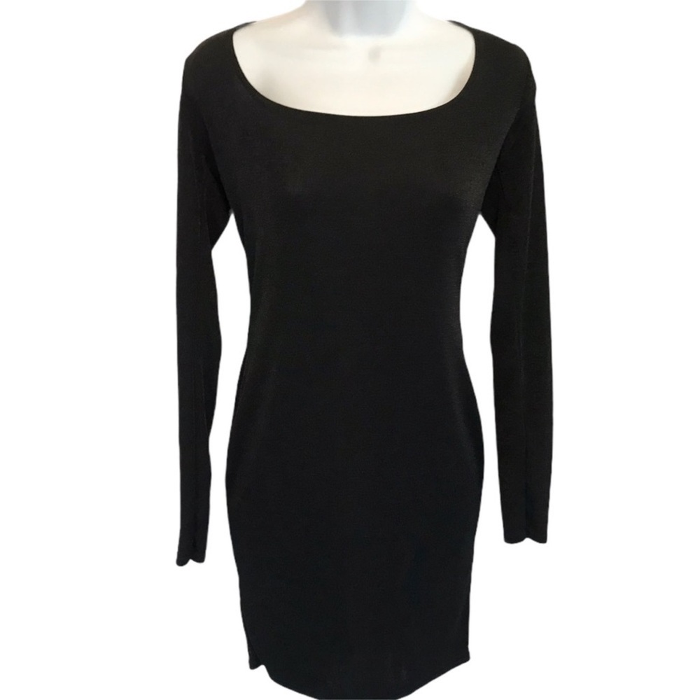 Boohoo Slinky Square Neck Mini Dress NWT